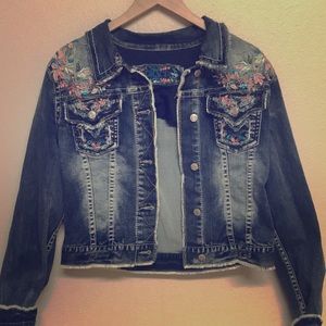 Floral Jean Jacket!